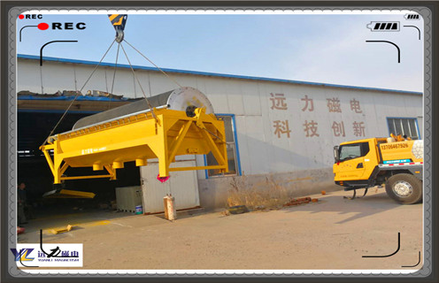 磁選機(jī)，永磁筒式磁選機(jī)，xctb—1050×1000半逆流型濕式弱磁場(chǎng)永磁筒式磁選機(jī)