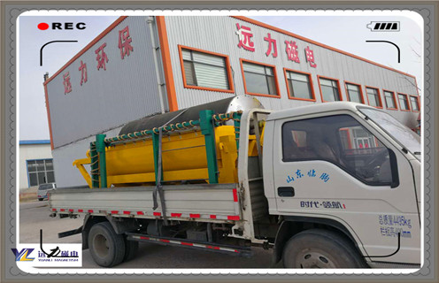 濕式磁選機，福建濕式高強磁磁選機_釩鈦鐵礦福建濕式高強磁磁選機型號參數(shù)及磁場強度 