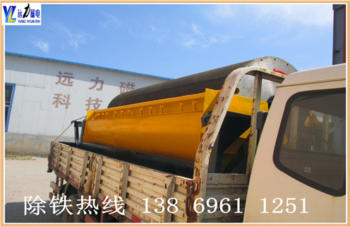 永磁筒式磁選機(jī)，吉林ctb永磁筒式磁選機(jī)_遠(yuǎn)力為您講述吉林ctb永磁筒式磁選機(jī)磁場(chǎng)分布圖 
